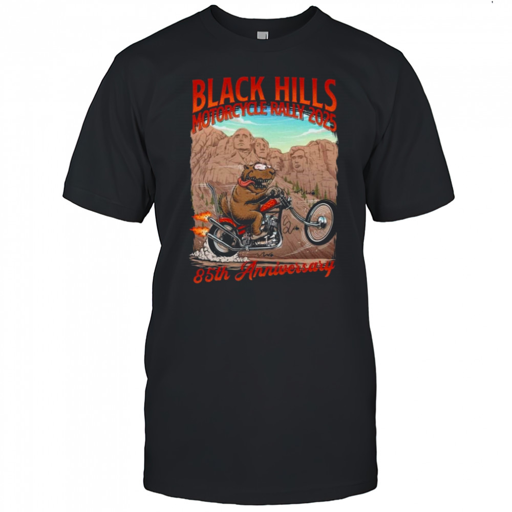 Cruisin Mt Rushmore 85th Black Hills Motorcycle Rally Shirt