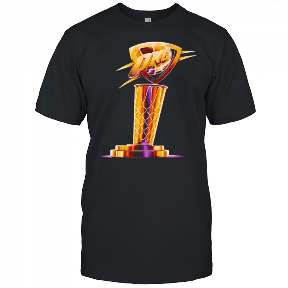 Cup Oklahoma City Thunder NBA champions Playoffs 2025 shirt