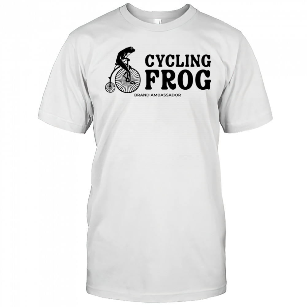 Cycling frog shirt