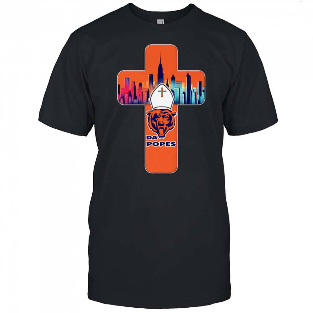Da Popes Chicago Bears skyline shirt
