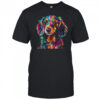 Dachshund Dog Colorful Face Dog Lover Men Women shirt