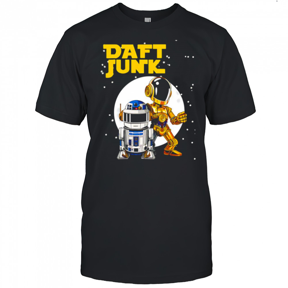 Daft Junk R2-D2 and C-3PO shirt