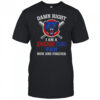 Damn Right I Am A Chicago Cubs Fan Now And Forever Cartoon T-Shirt