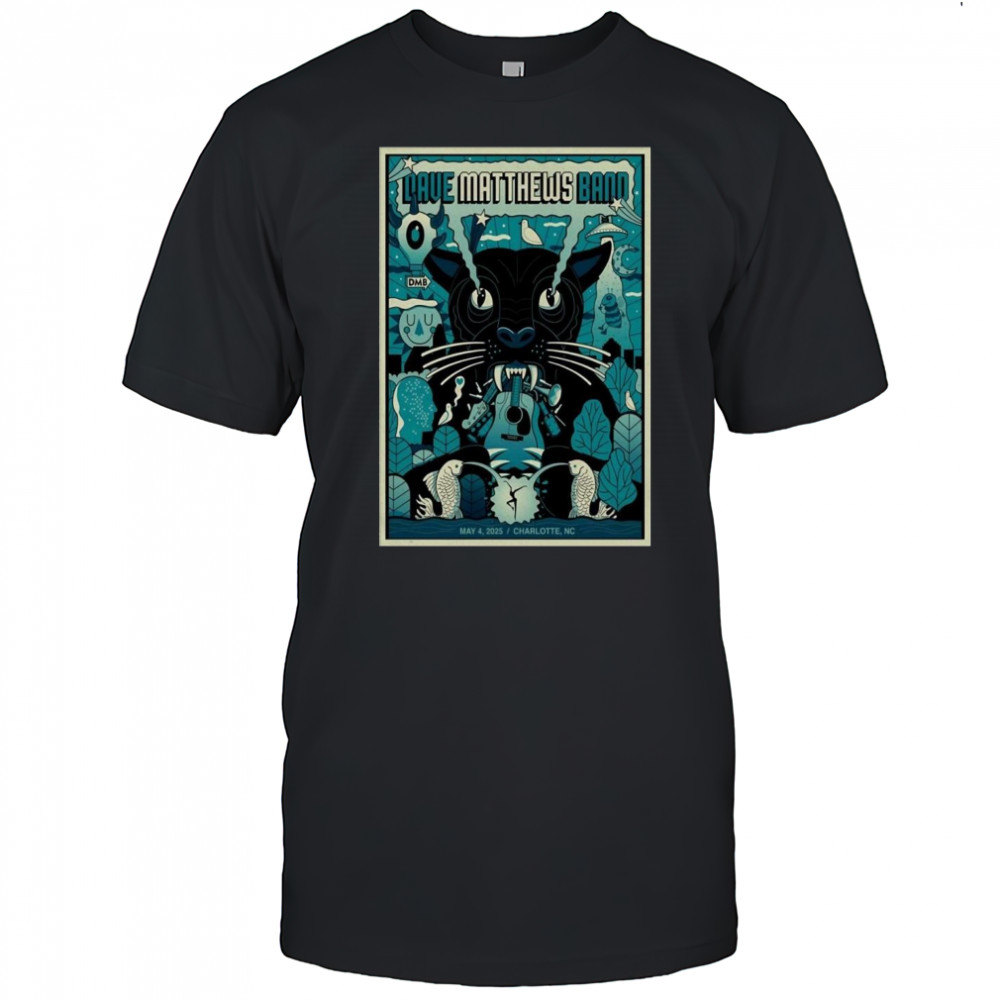 Dave Matthews Band May 4 2025 Charlotte NC Shirt