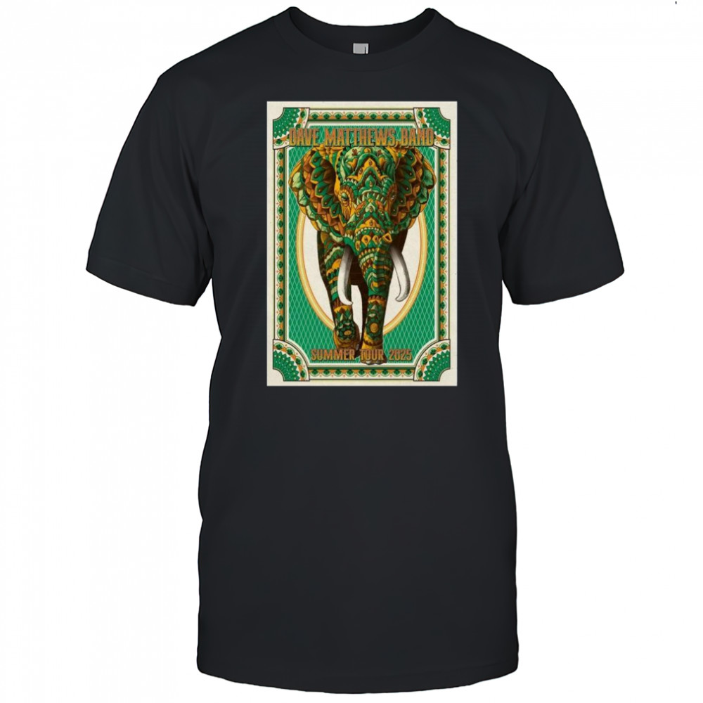 Dave Matthews Band Summer Tour 2025 t-shirt