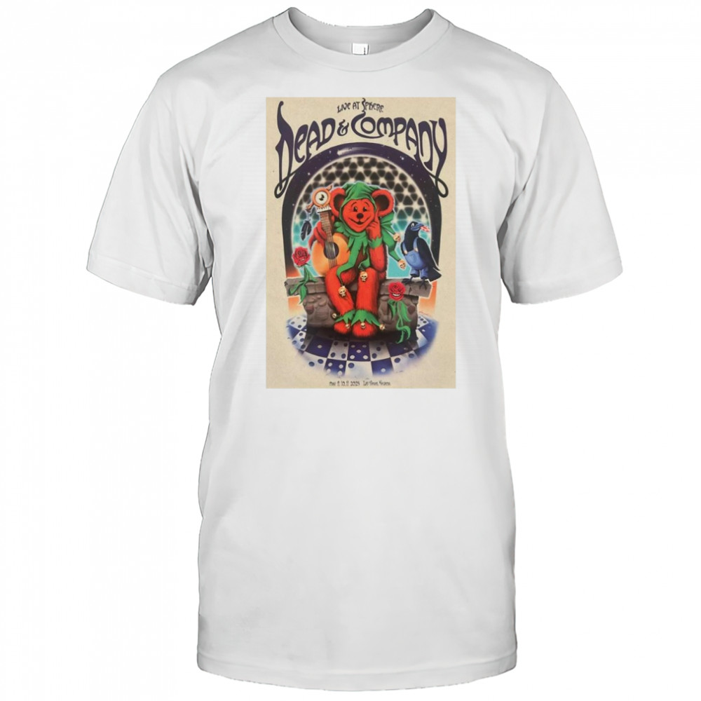 Dead & Company May 9-11 2025 Sphere Las Vegas NV Shirt