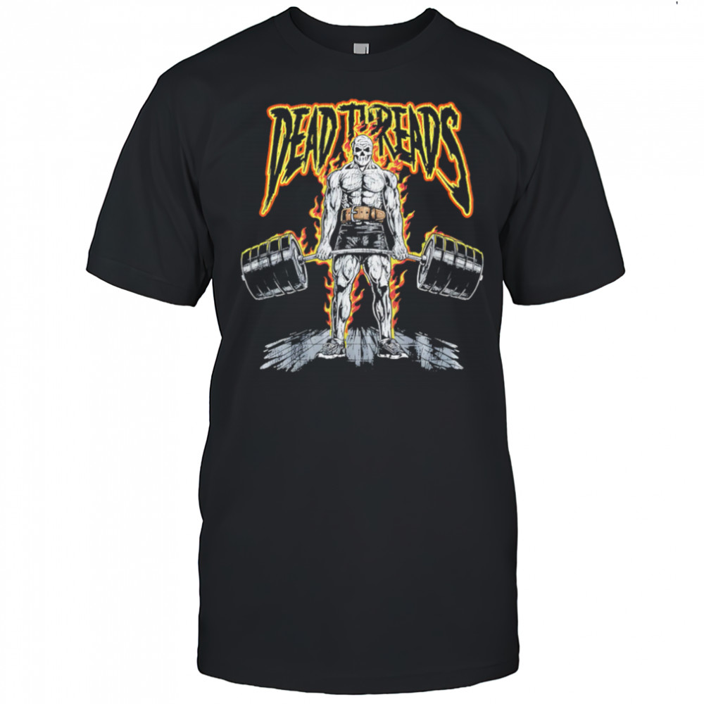 Dead Lift Dt Essential Gym Skeleton shirt