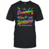 December Is My Birthday Yes The Whole Month Bday Tie Dye shirt