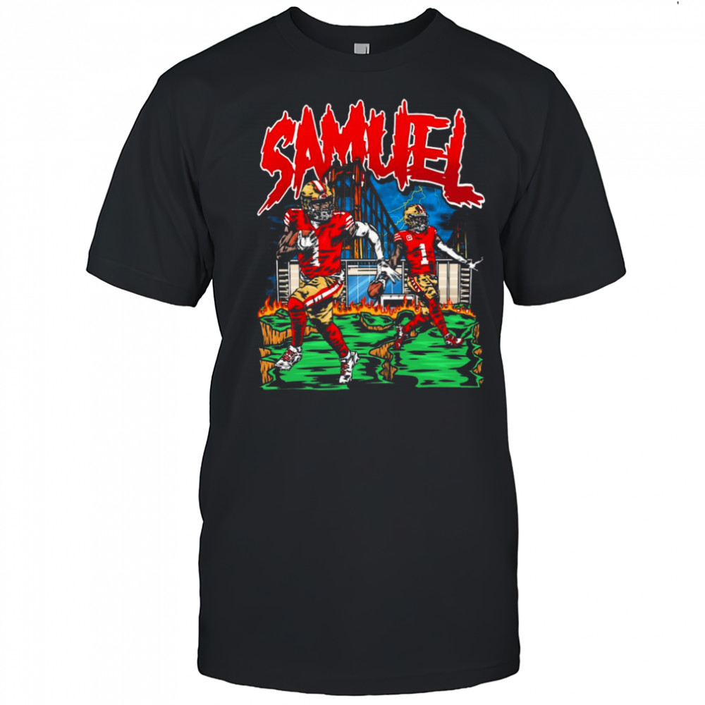 Deebo Samuel Sr. San Francisco 49ers NFL Planet Euphoria Art 2025 t-shirt