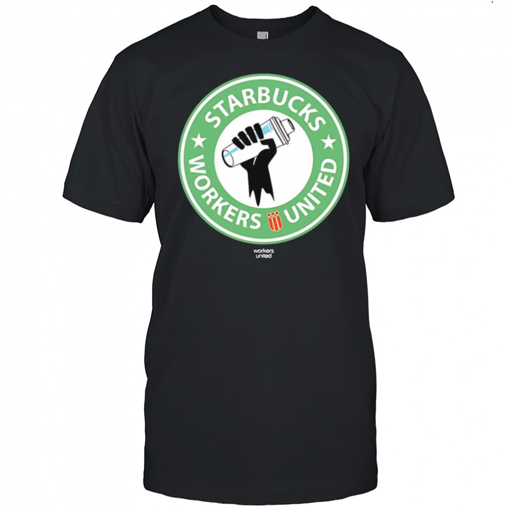 Defiant L’s Starbucks Workers United Union shirt
