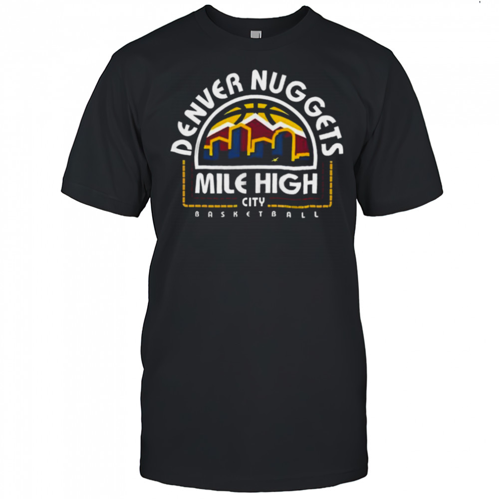 Denver Nuggets Mile High City Basketball Shirt