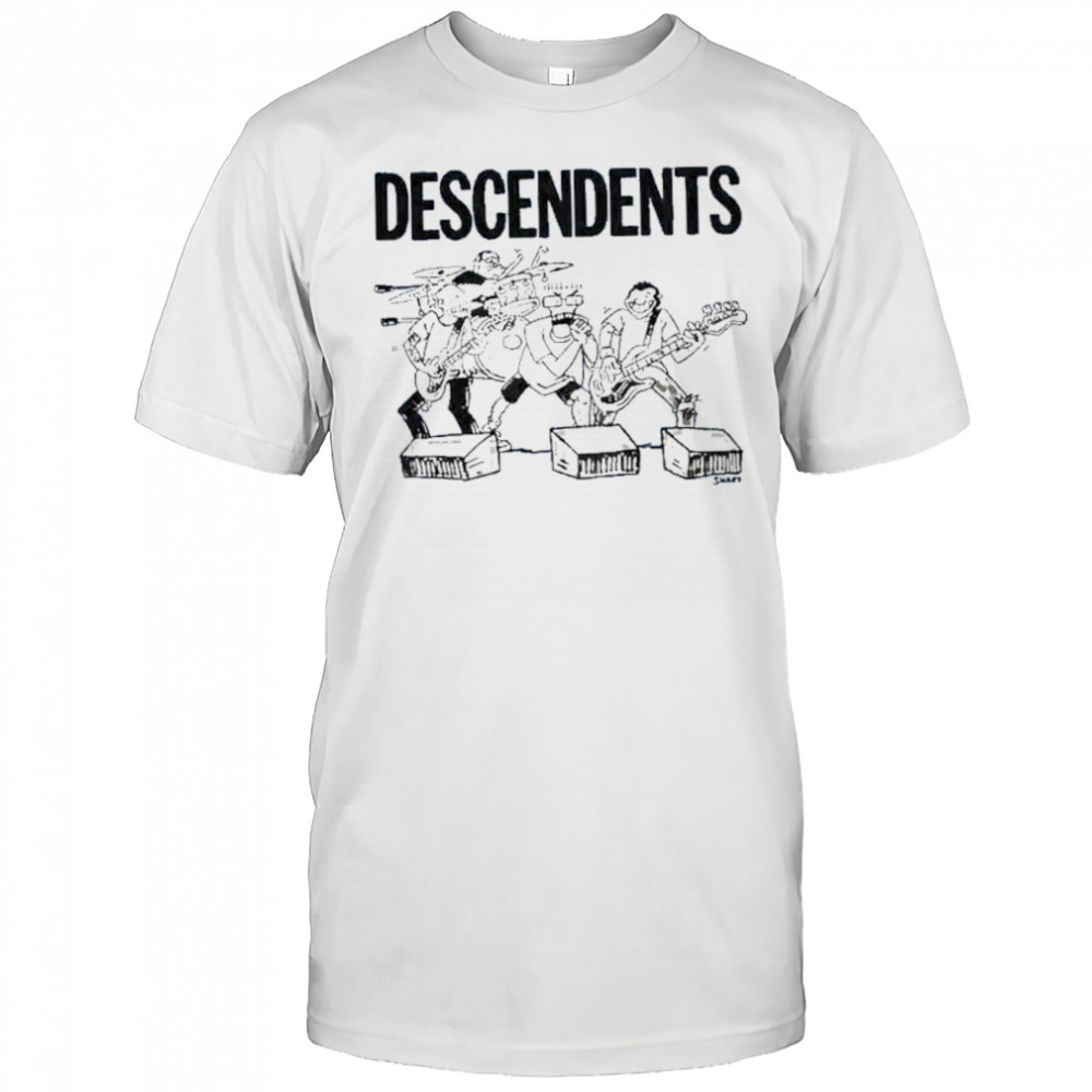Descendents Live Cartoon Merchandise 2025 shirt