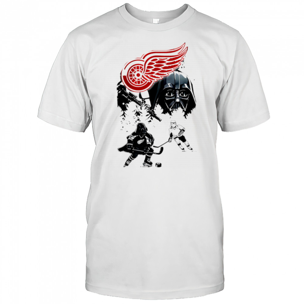Detroit Red Wings 2025 Star Wars Hockey shirt