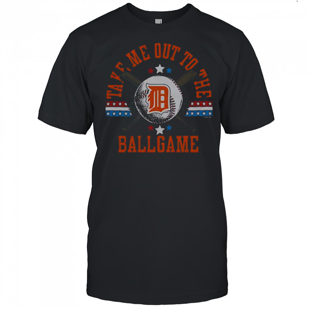 Detroit Tigers Take Me Out To The Ballgame T-Shirt
