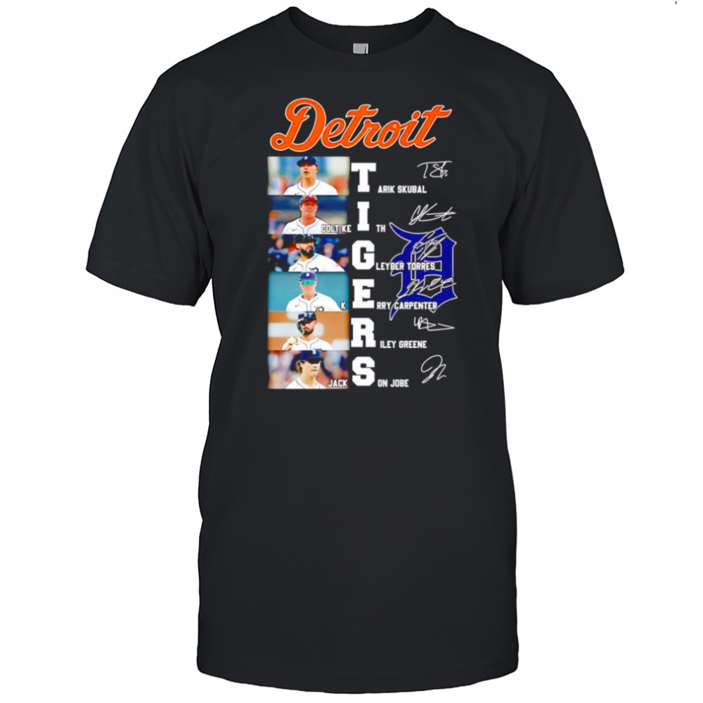 Detroit Tigers Tarik Skubal Colt Keith Gleyber Torres signature shirt