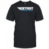 Detroit Track Team hockey shirt