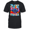 Disney Lilo Stitch Movie Live Action Stitch Cute Trouble shirt