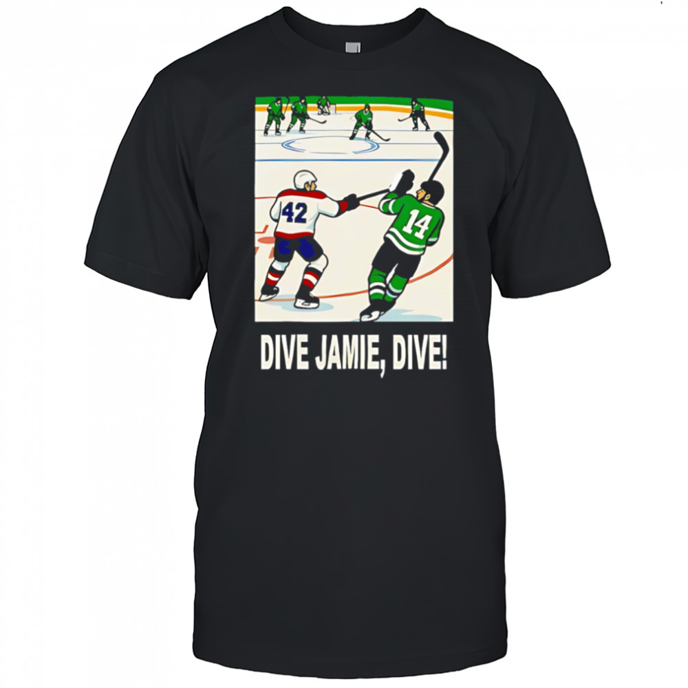 Dive Jamie Dive hockey shirt