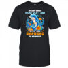 Dolphin My body knows how old I am but my mind refuses to believe it shirt