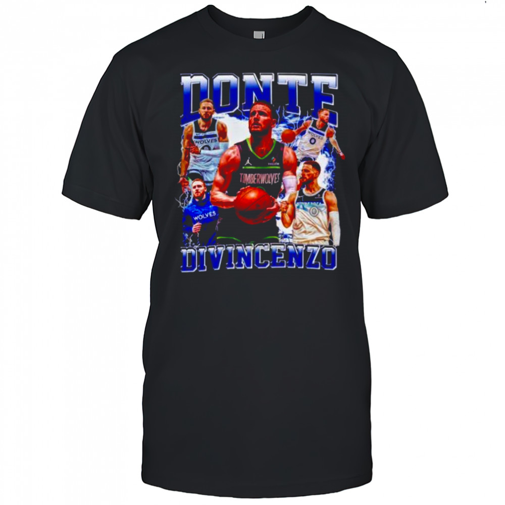 Donte Divincenzo Minnesota Timberwolves Basketball vintage graphic shirt