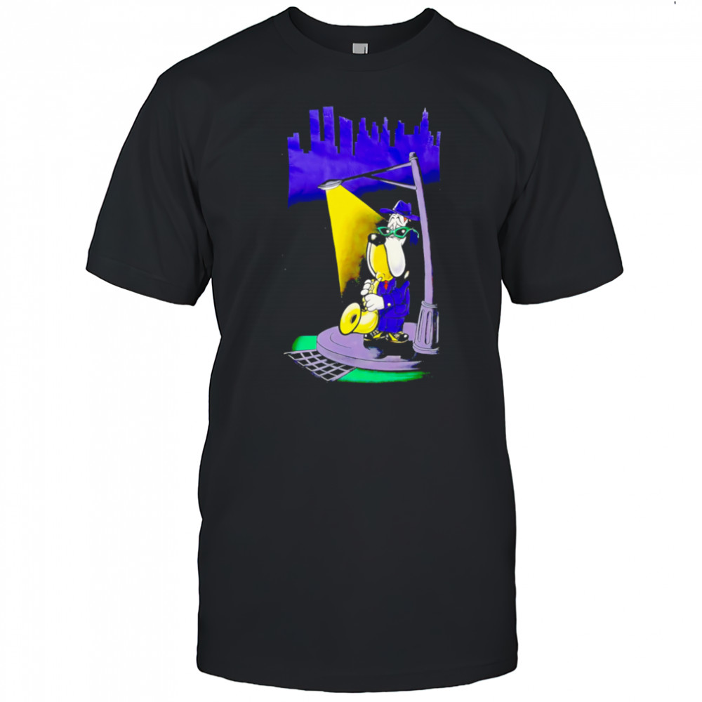 Droopy trumpet vintage 90s shirt