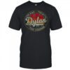 Dylan The Man The Myth The Legend Personalized Name T-Shirt