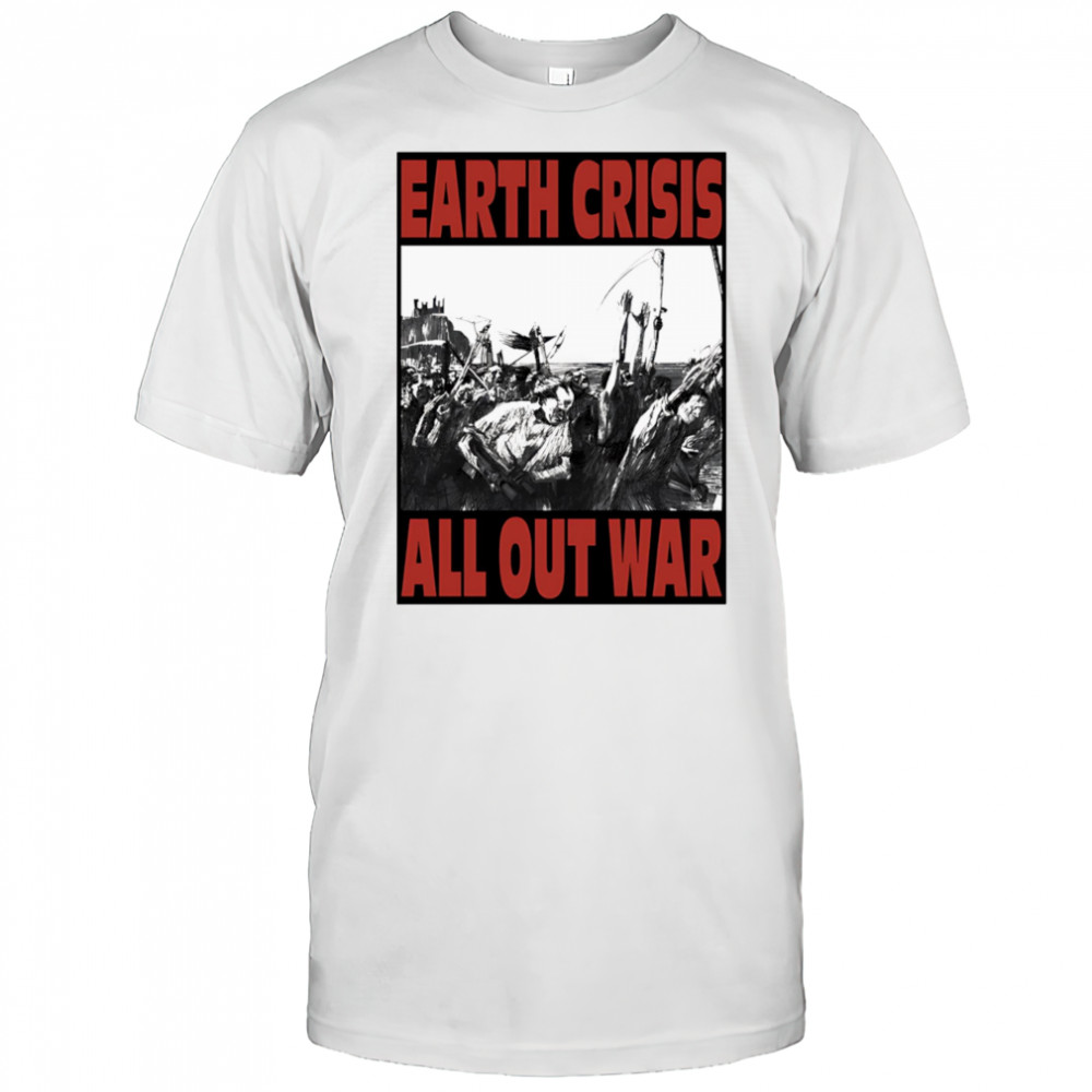 Earth Crisis all out war OG shirt
