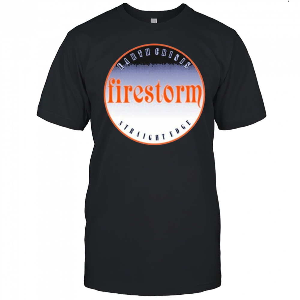 Earth Crisis Straightedge Circle T-shirt
