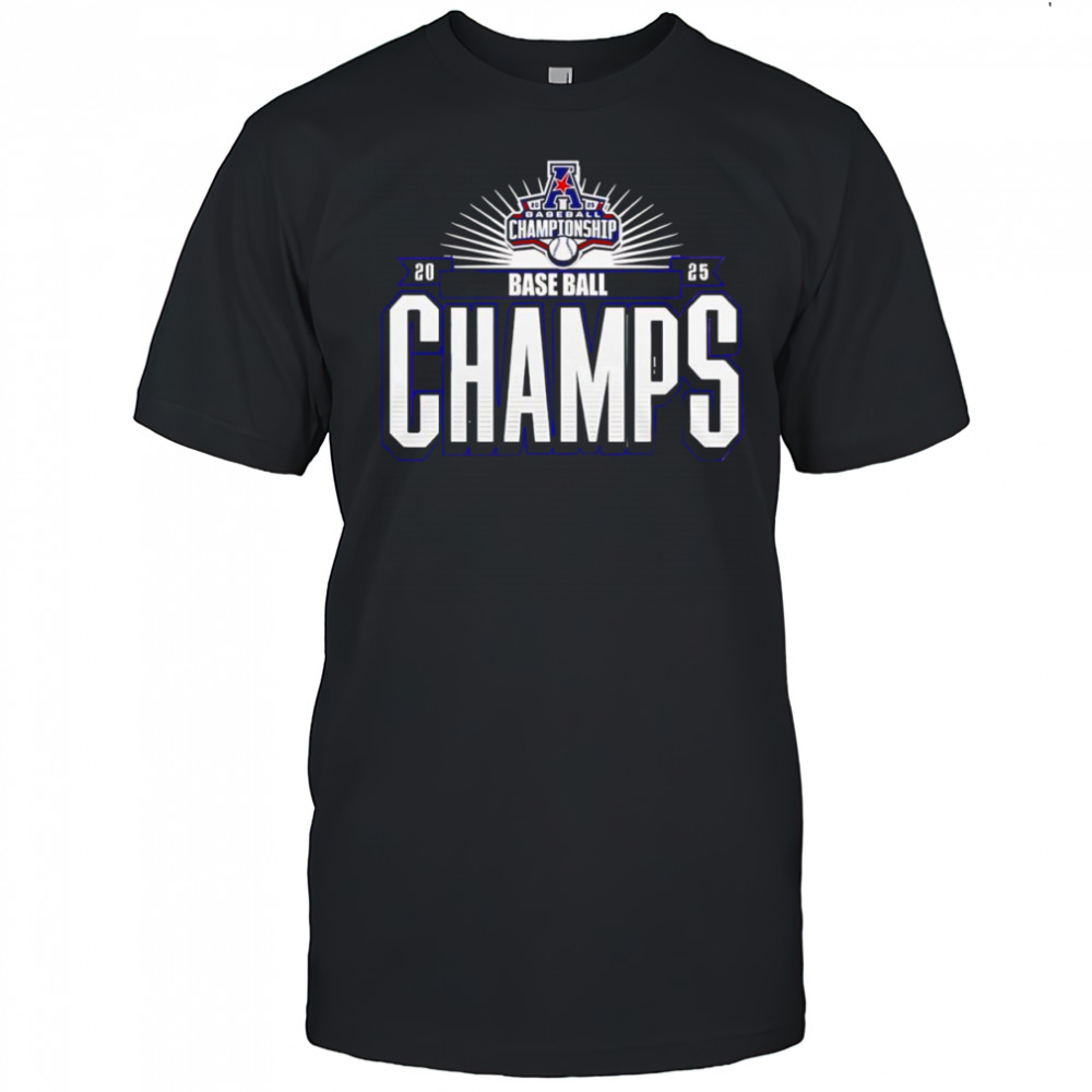 Ecu Baseball Champions AAC 2025 shirt