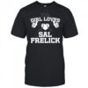 Ella Vancuyk Wearing This Girl Loves Sal Frelick Milwaukee Brewers t-shirt