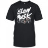 Elon Musk scribble letter shirt