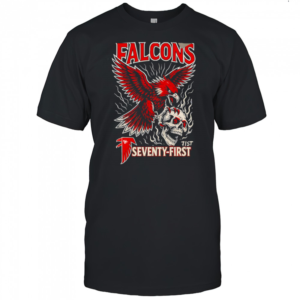 Falcons Seventy-first mascot NFL shirt