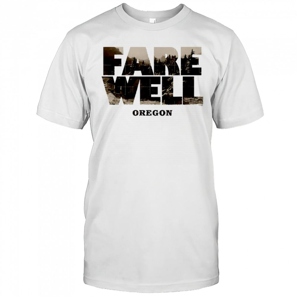 Farewell Oregon vintage shirt
