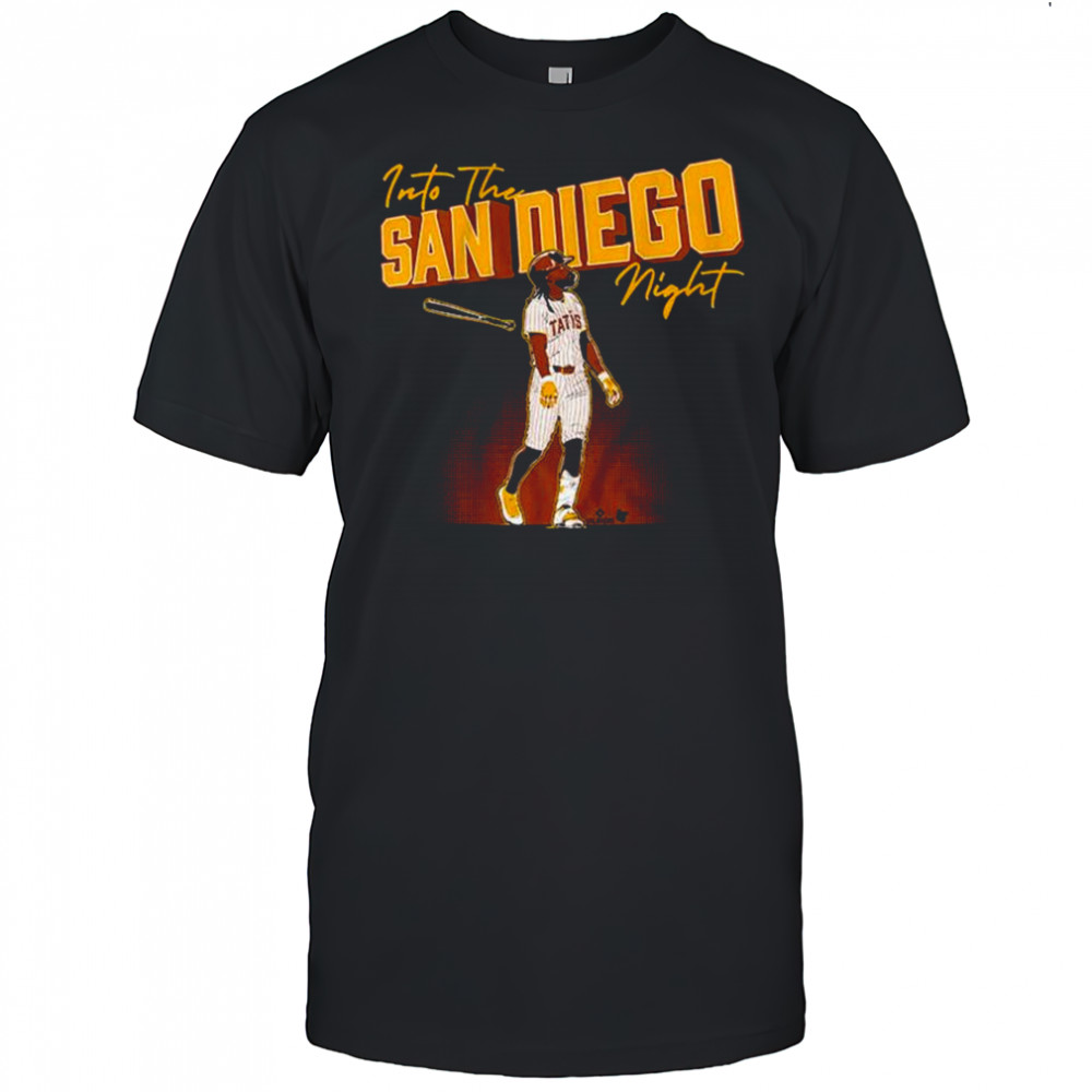 Fernando Tatis Jr Into the San Diego Night MLB Graphic t-shirt
