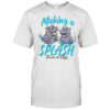 Fiona and Fritz Making a Splash Mod Deng shirt