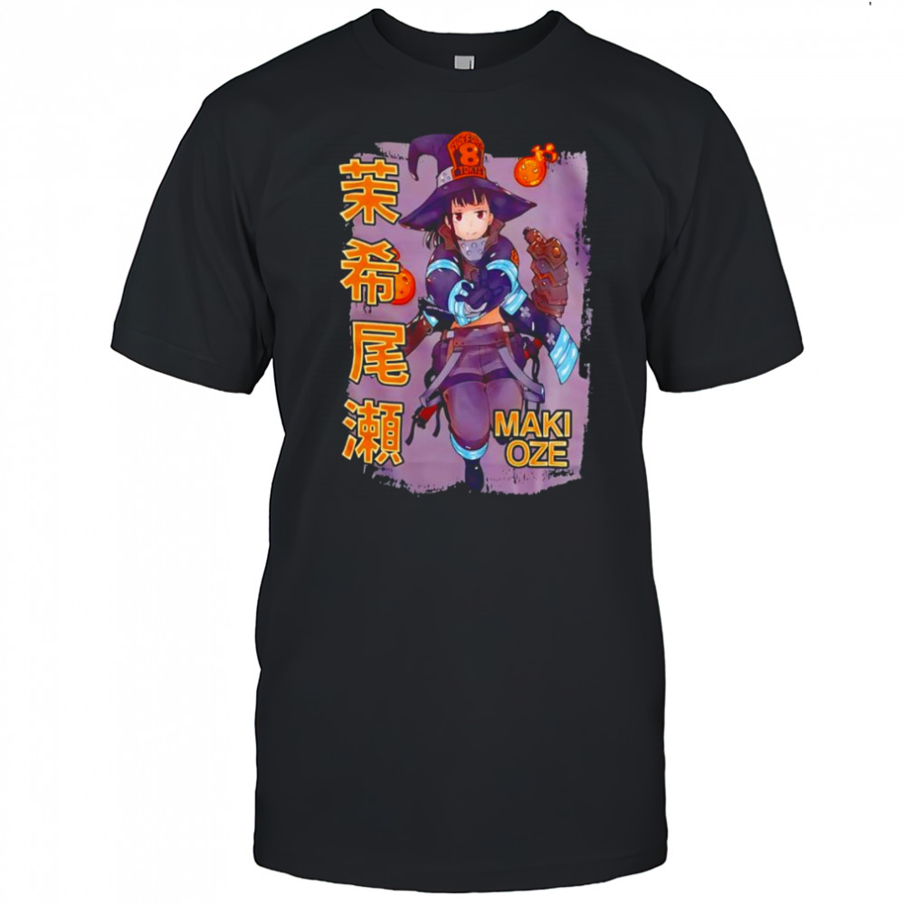 Fire Force Maki Oze shirt
