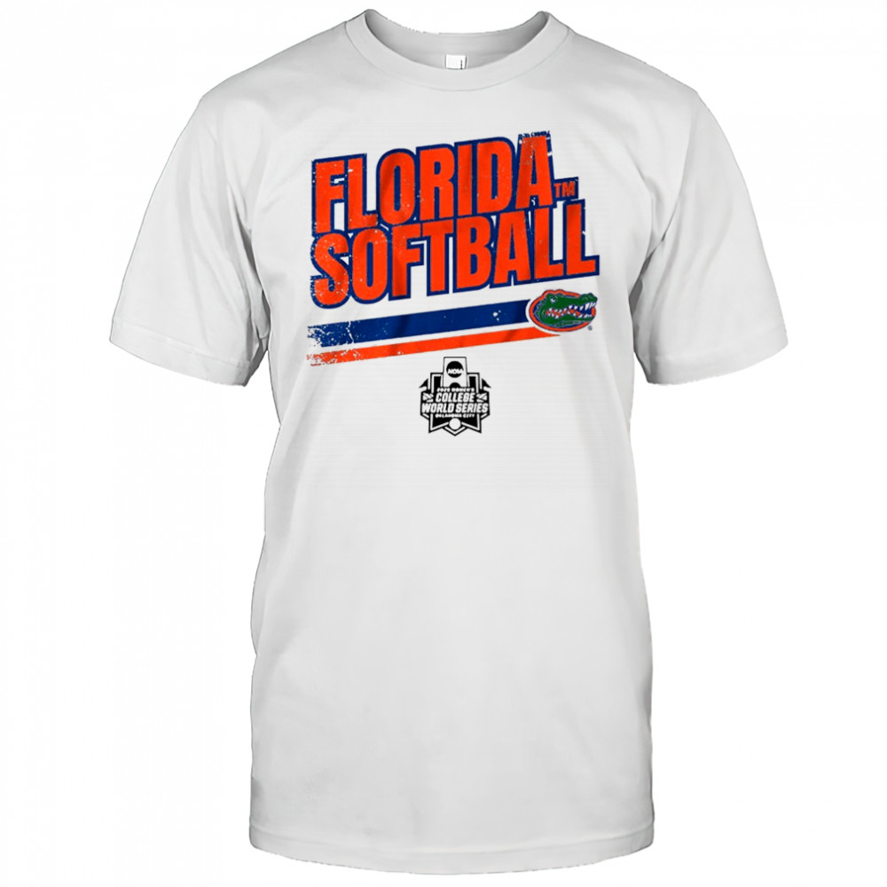 Florida Gators Softball Women’s College World Series Stripe NCAA 2025 t-shirt
