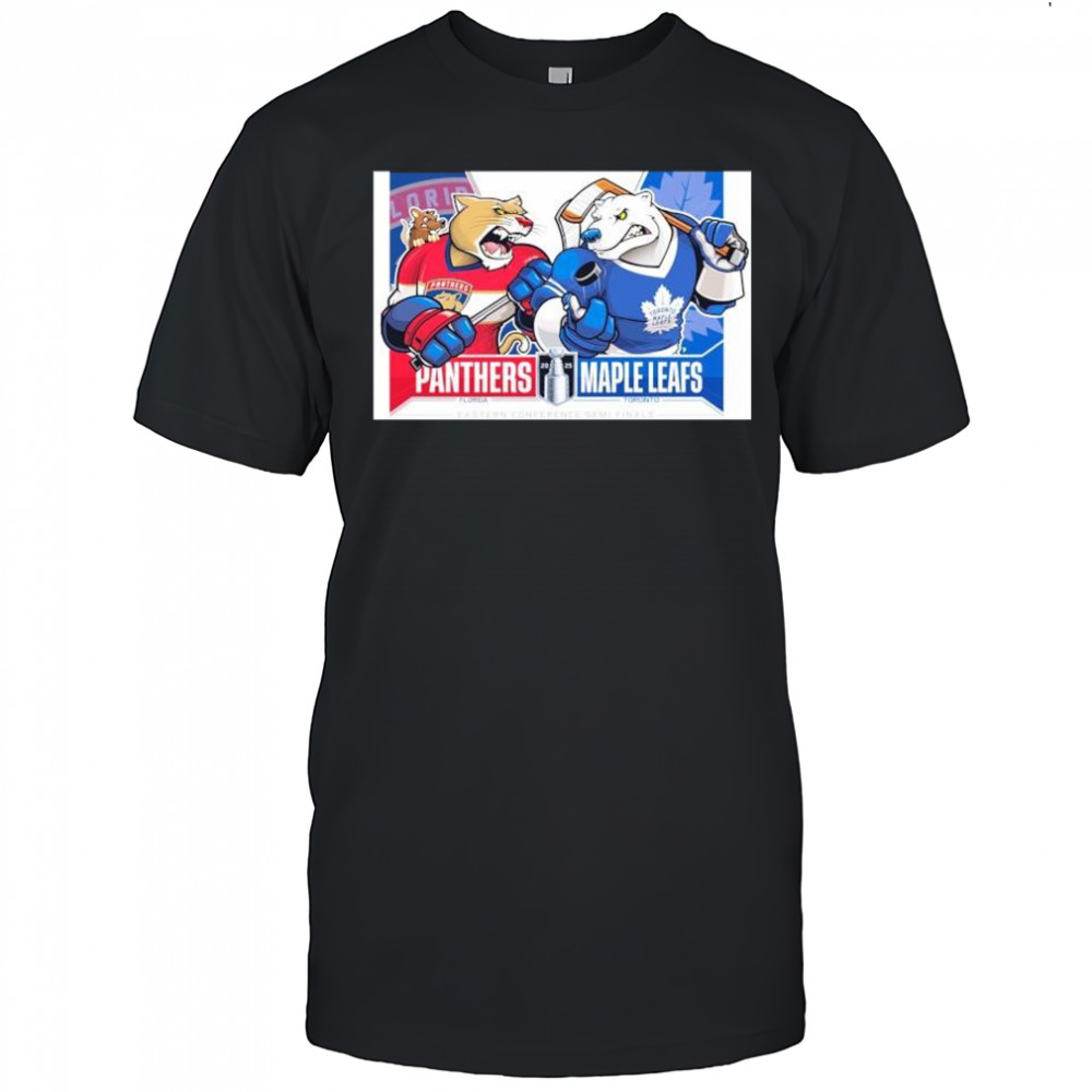 Florida Panthers vs Toronto Maple Leafs 2025 Stanley cup mascot shirt