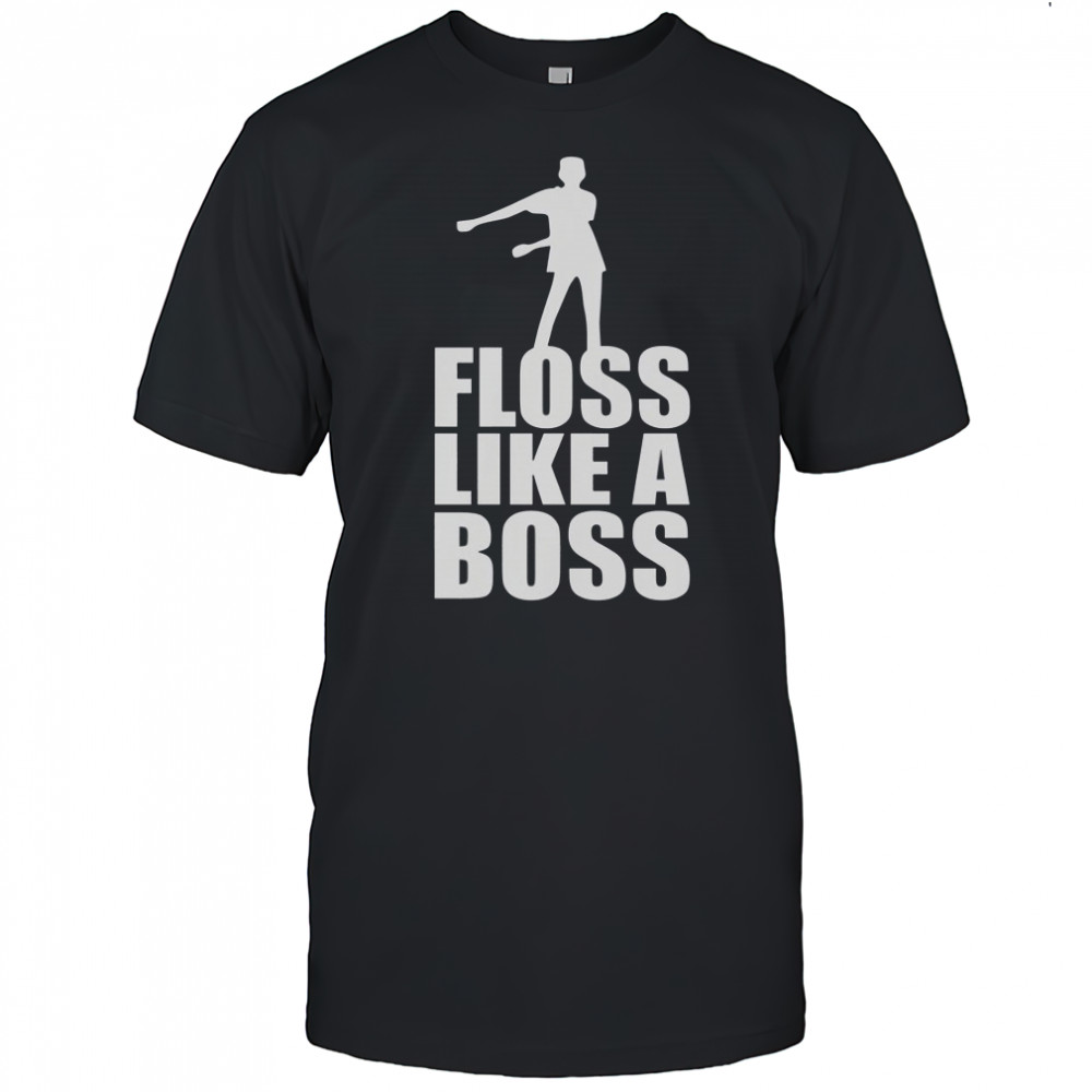 Floss Like A Boss Dance Logo T-Shirt