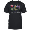 Foxglove Daisy Tulip Floral Flower Mom Grandma Women shirt