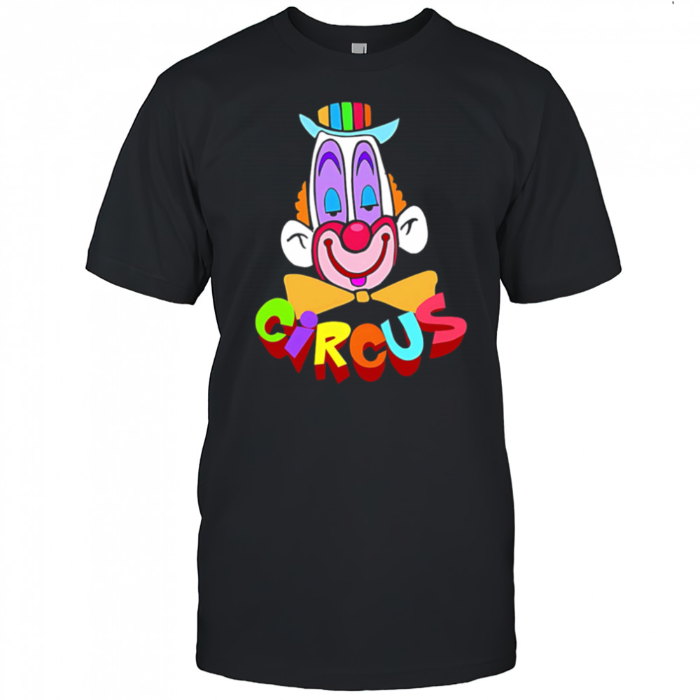 Funny Clown Circus Face shirt