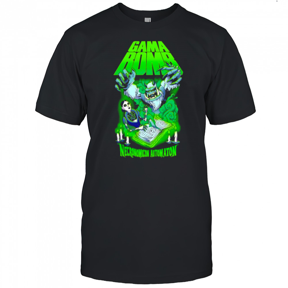 Gama Bomb Necronomicon Automaton shirt