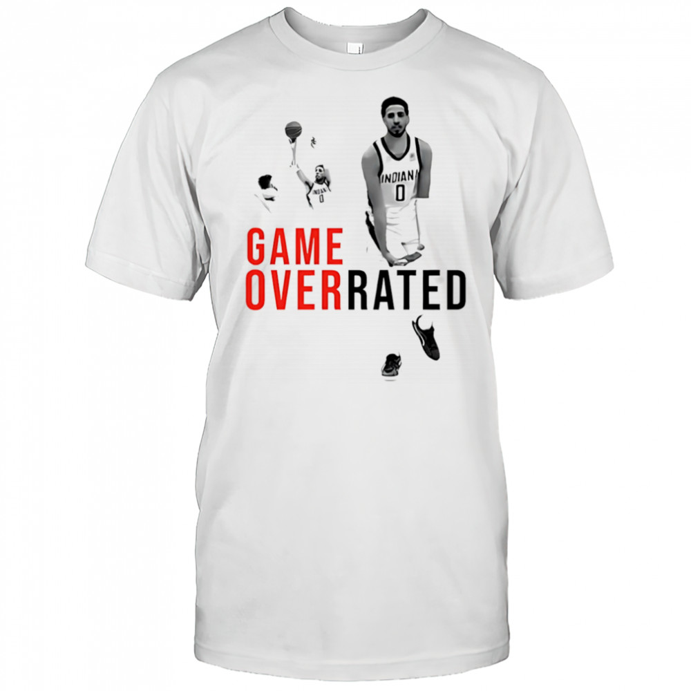 Game Overrated basketball shirt