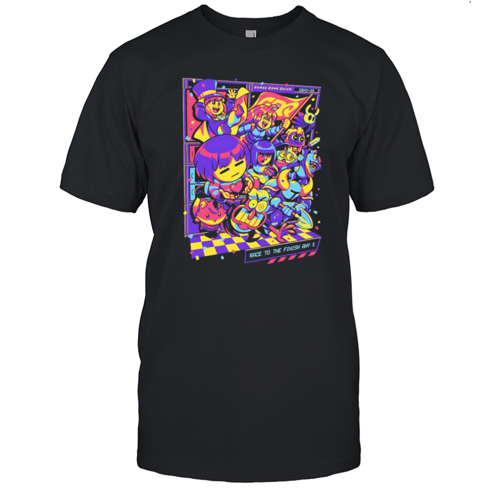GDQ Race to the Finish shirt