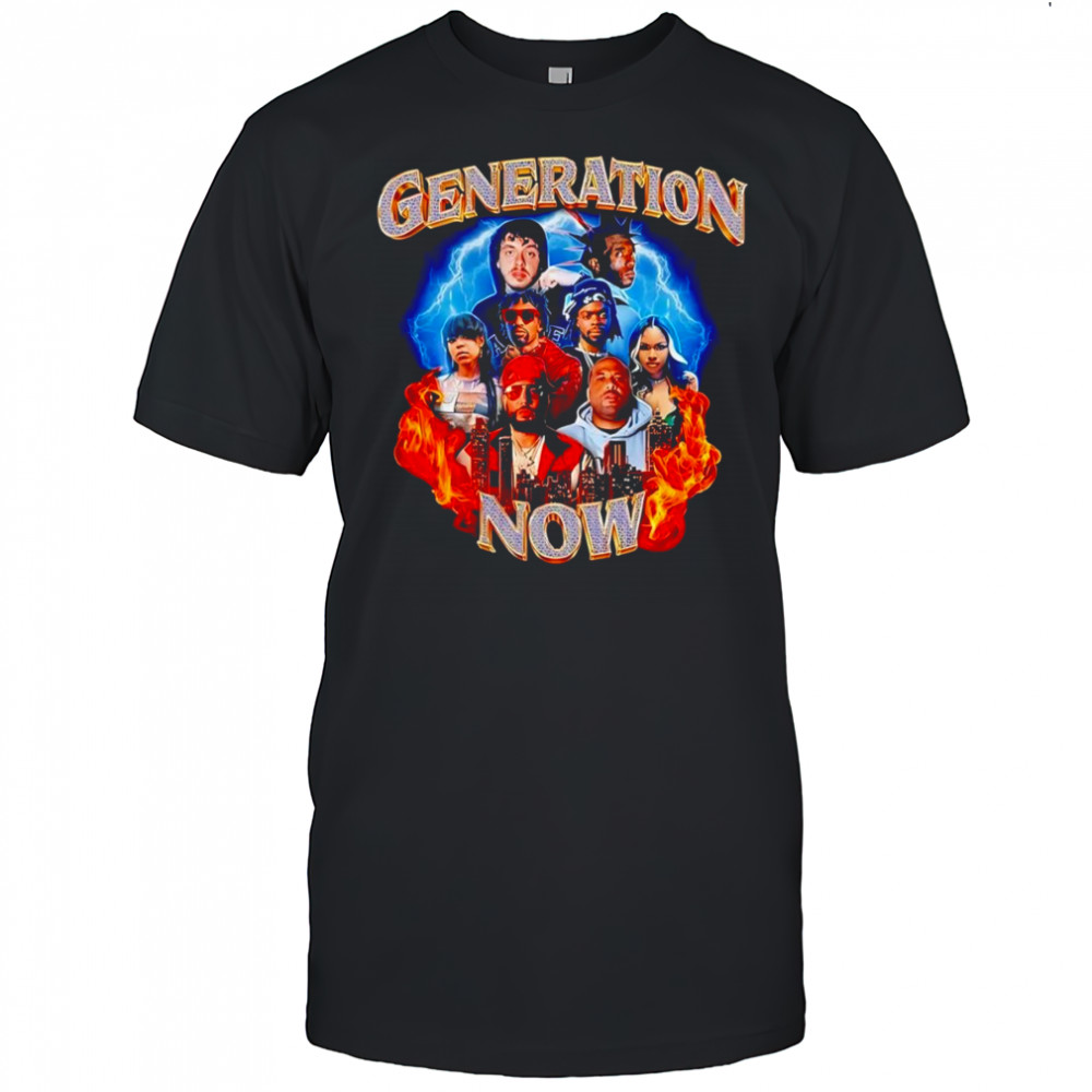 Generation now bootleg rap style shirt