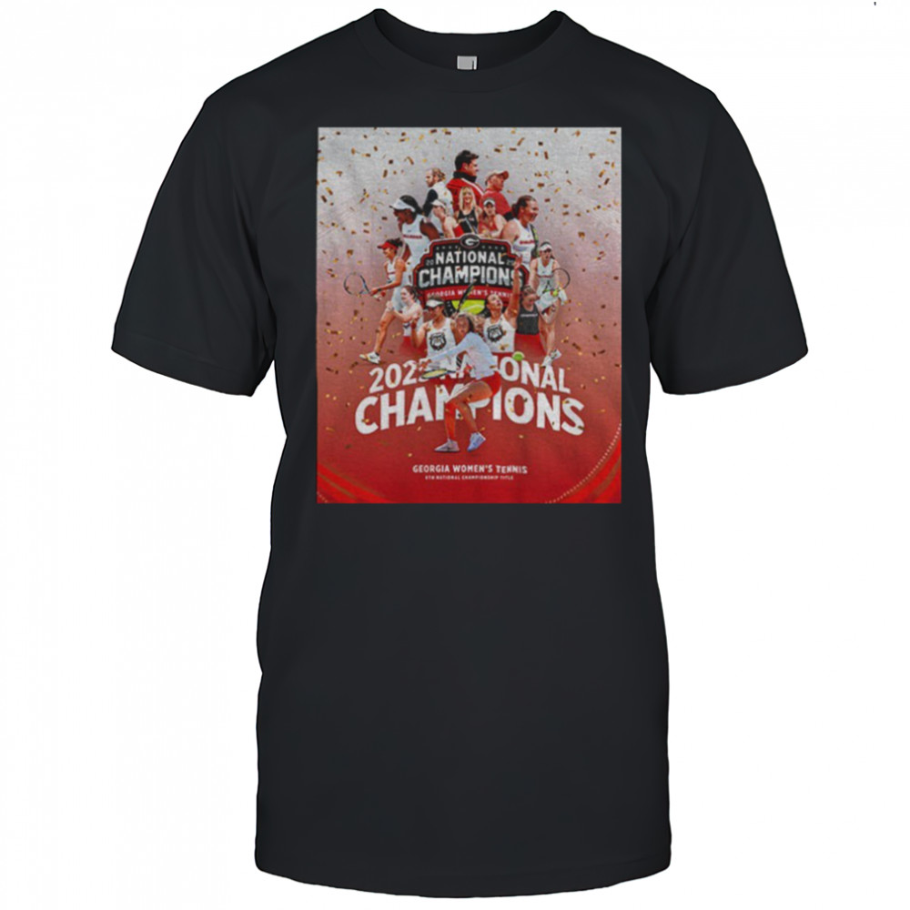 Georgia Bulldogs 2025 Division 1 SEC Women’s Tennis National Champions shirt