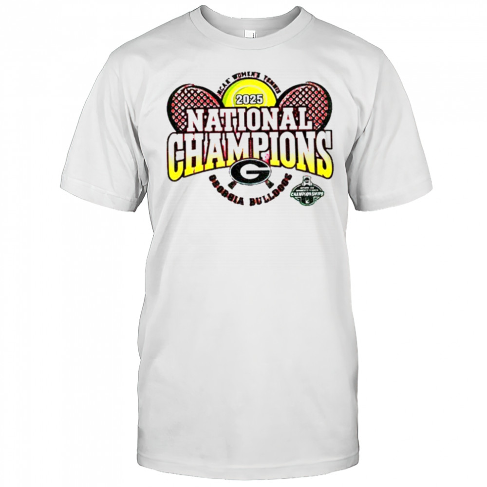 Georgia Bulldogs Dawgs 2025 Division 1 SEC Women’s Tennis National Champions shirt