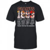 Giants 1883 thank you for the memories shirt
