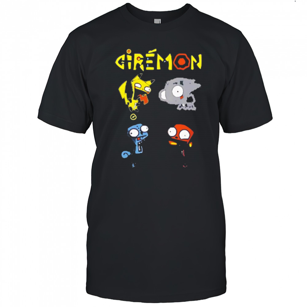 Giremon Pikagir Bulbagir Sgirtle Girmeleon shirt