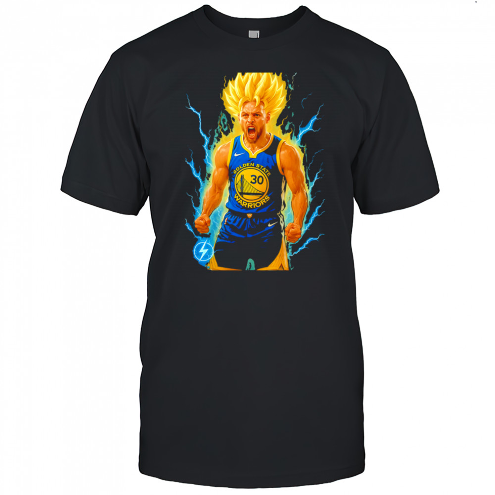Goku x Stephen Curry scream shirt